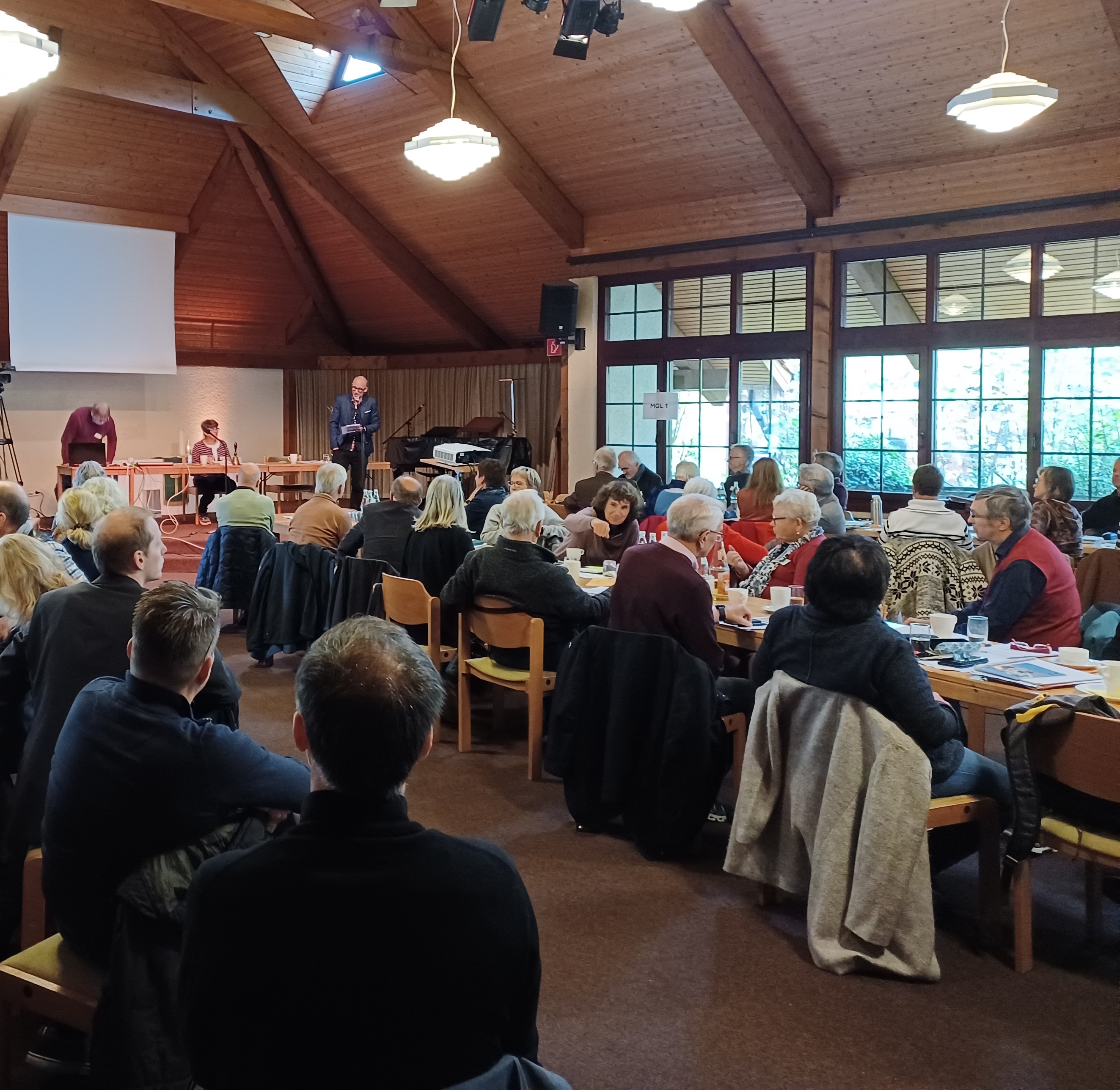 Gruppe von Menschen bei einem Workshop