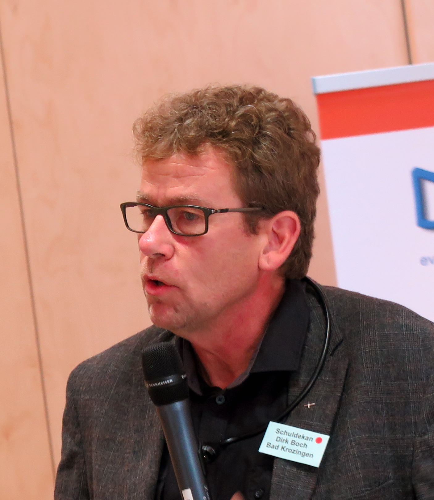 Schuldekan Dirk Boch bei der Herbstsynode 2018