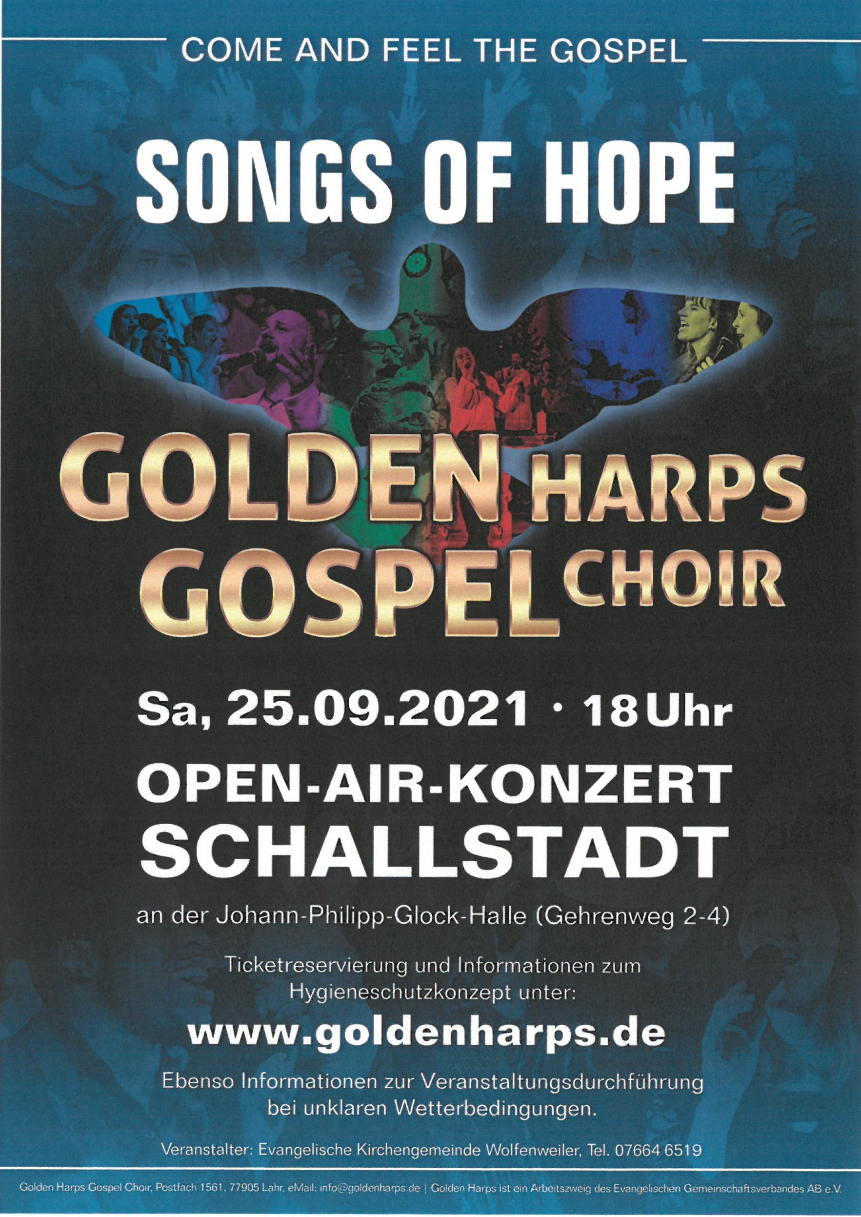 Konzert golden Harps