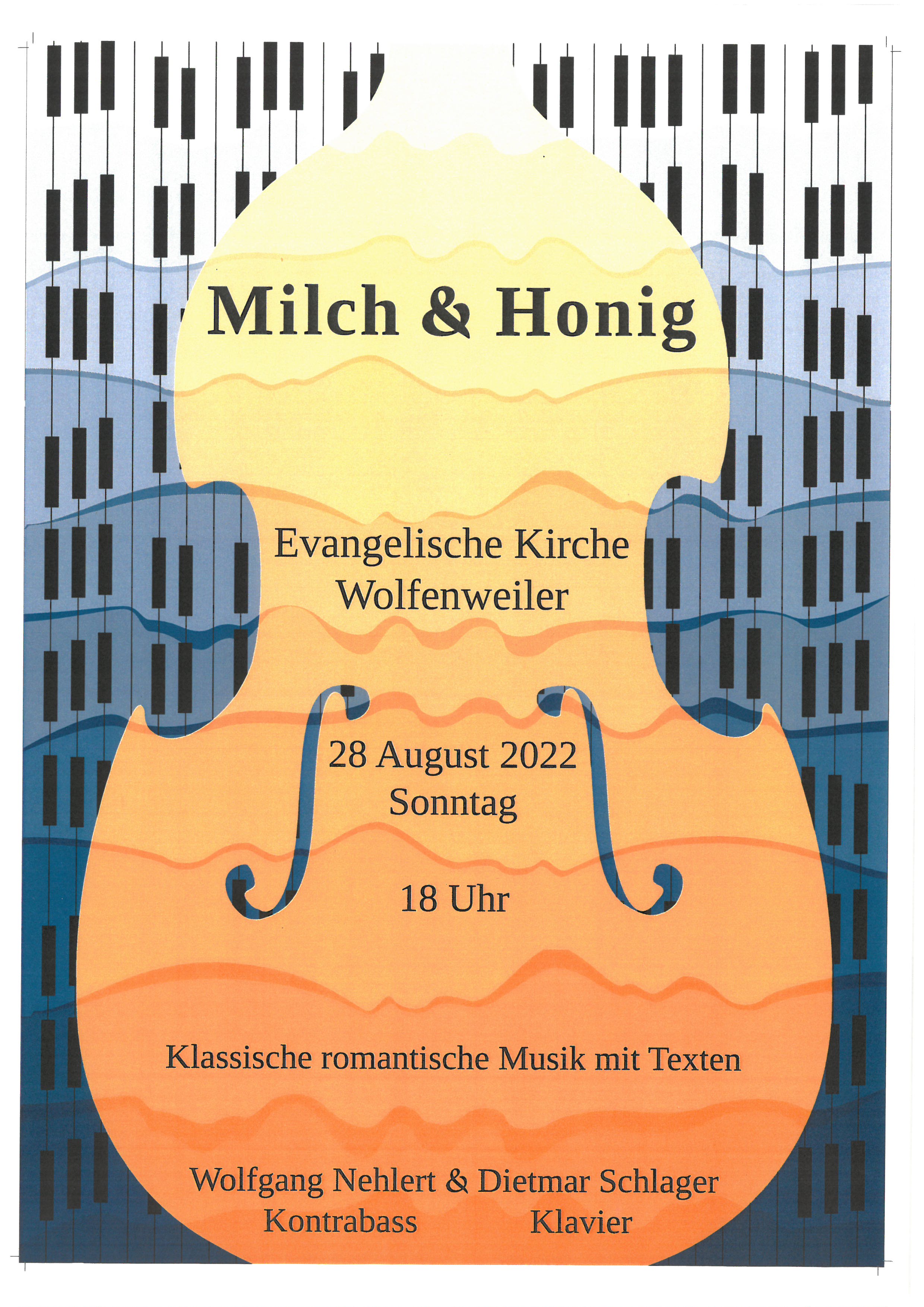 Milch u. Honig