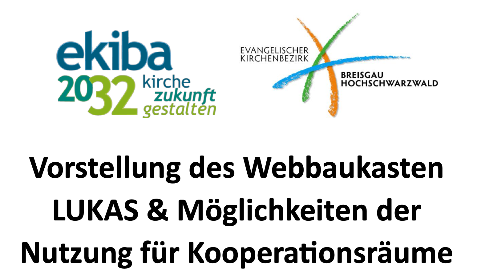 Logo ekiba32 und ekbh und Titel der Veranstaltung 